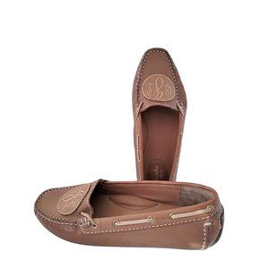 Clarks Artisan Leather Loafer Shoes ~ Size 6.5- tan/Brown